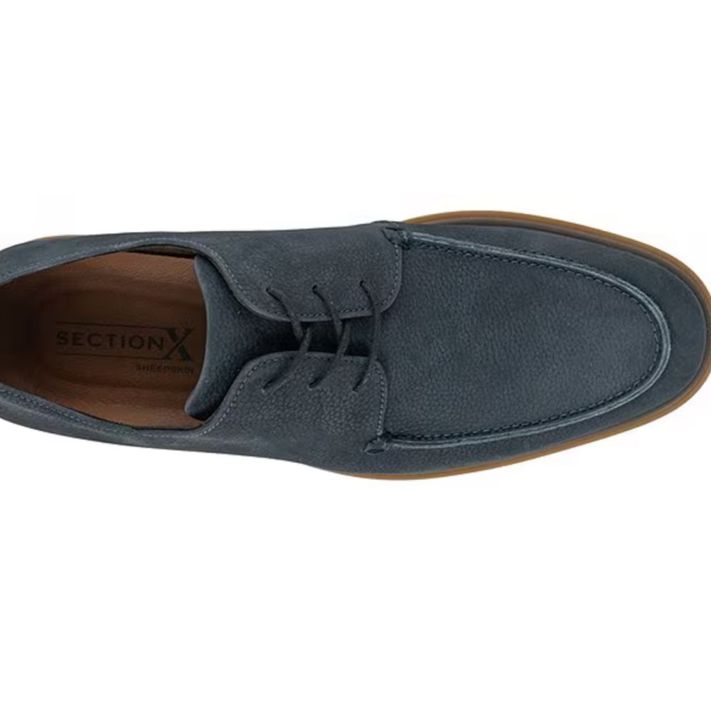 Section X Bond Apron Toe Oiled Suede Oxfords Mens Size 12 NWOT